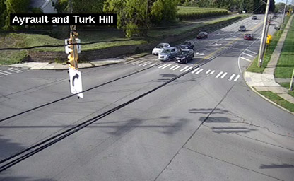 Ayrault Rd at Turk Hill Rd