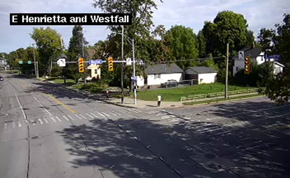 E. Henrietta Rd at Westfall Rd