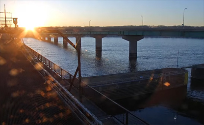 Mississippi River Lock 19