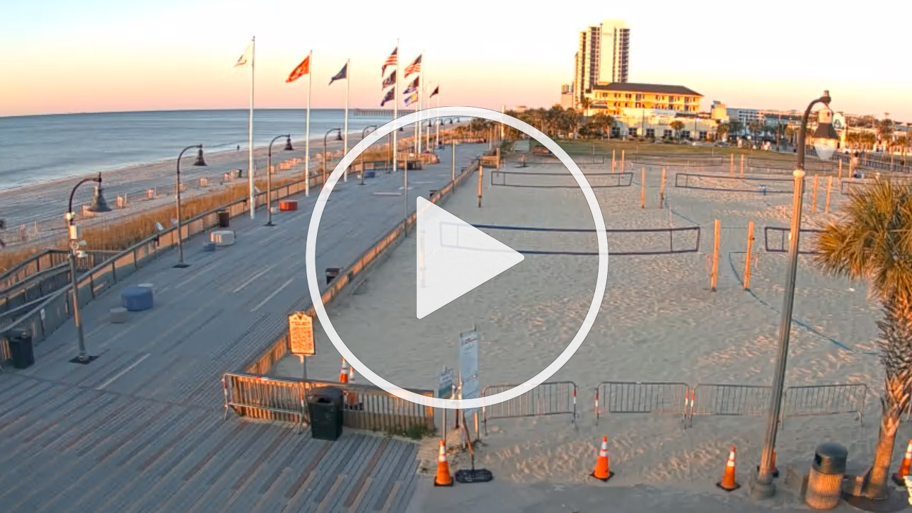 Live Webcam Ocean Front Bar, Myrtle Beach, South Carolina - United States