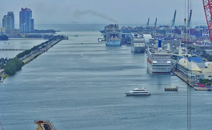 Port of Miami Cruise Ships