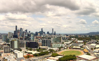 Skyline Brisbane City